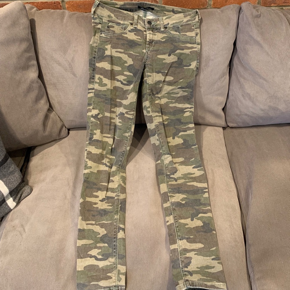 SOLD: Kenneth Cole Camo Skinny Jeans